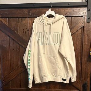Halo Cream Hoodie for Men